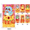 Chinese New Year Red Envelopes,12Pcs Ampao Red Envelopes Chinese 2025