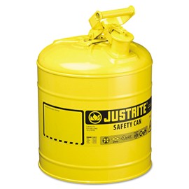 JUSTRITE 7150200 Safety Can, Type I, 5gal, Yellow