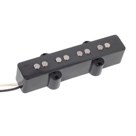 StewMac Standard Jazz Bass Pickup pickup, Bridge, Black Cover