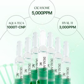 Echel Dual Mix Arc Trouble Houttuynia cordata Ampoule 2.5ml / 에첼 듀얼믹스 아크 트러블 어성초 앰플 2.5ml X 7vials 에첼 듀얼믹스 브라이튼1박스