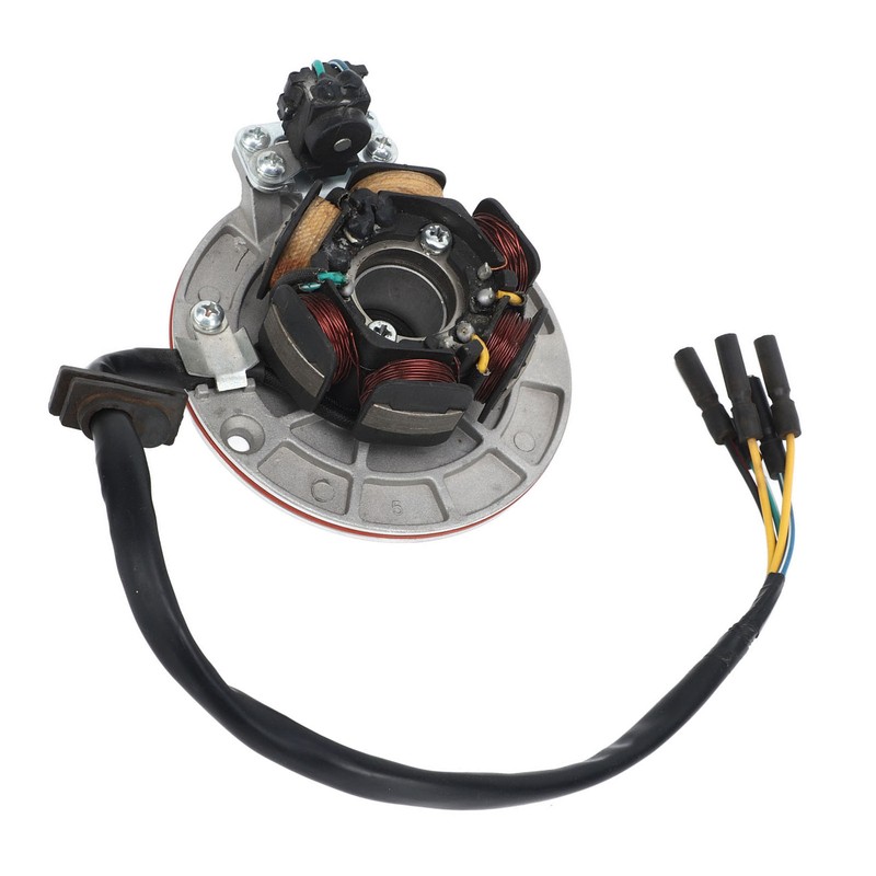 Magneto Stator Plate Copper Coil 5 Wire High Conductivity Generator