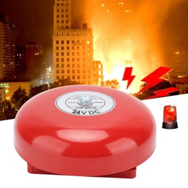Fire Alarm Bell 6 inches 100db Alarm Volume Security Bell (24V)