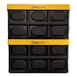 instacrate 2 Cajas Organizadoras Plegables Apilables Instacrate 45l C/u