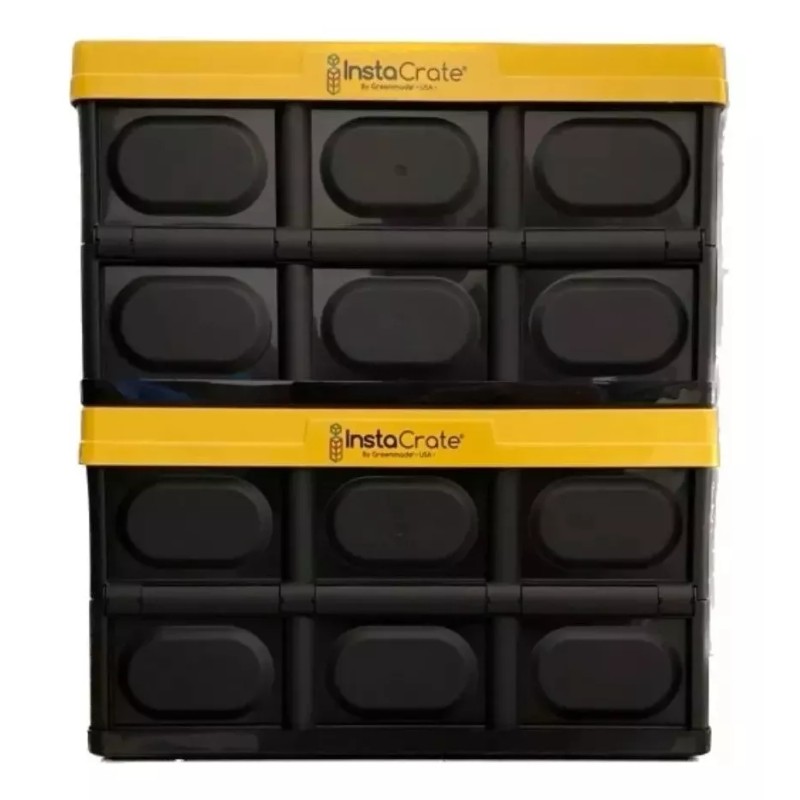 instacrate 2 Cajas Organizadoras Plegables Apilables Instacrate 45l C/u