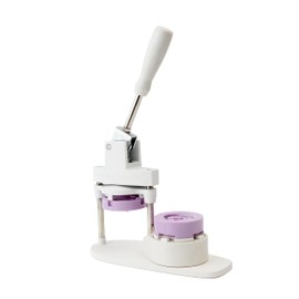 We R Memory Keepers - Inserto ovalado para hacer botones ovalados, perfectos para mochilas, bolsos, bolsas y más, uso con telas favoritas, papeles, pegatinas, manualidades, álbumes de recortes