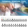 A ABSOPRO Terminal Removal Tool Assortment Kit Wire Connector Terminal