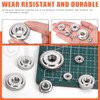 Tanstic 46Pcs Round Knurled Thumb Nuts Conector Lock Adjusting Nuts