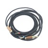 4.4mm Balanced Plug 6N OCC Copper Silver Plated Cable 4.4mm