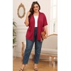 Wiwclo Short Sleeve Cardigans for Women Lightweight Summer Cardigan Kimono