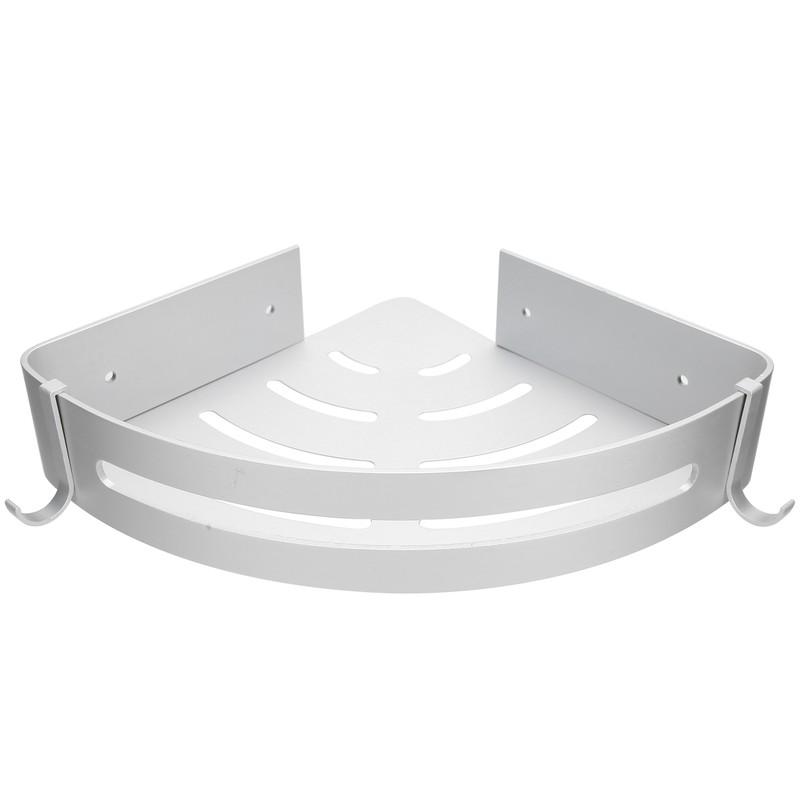 Wall Storage Rack Aluminum Corner Shower Caddies Wall Mounted Bathroom