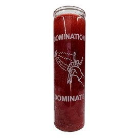 Generic Domination (Daminate) Red Pillar Candle