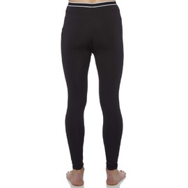 Rocky Men's Thermal Bottoms (Long John Base Layer Underwear Pants) Insulated for Outdoor Ski Warmth/Extreme Cold Pajamas (Black - XX-Large)