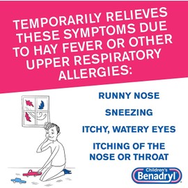 Benadryl Childrens allegry Liquid 2X 8 oz