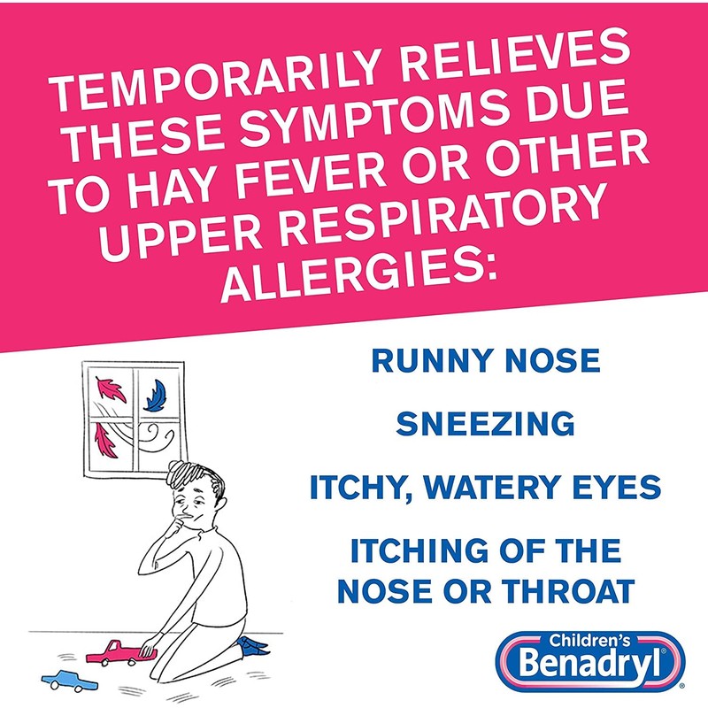 Benadryl Childrens allegry Liquid 2X 8 oz