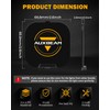 Auxbeam 3 Inch Color Play Series Off-Road Protective Cover, Black