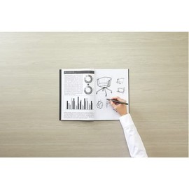 Kokuyo BIZRACK Clip Notebook, A4, Brown Black, No-BRCN202D, Bulk Pack of 6