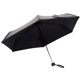 wocharm UK Ultra Lightweight Folding Umbrella, Windproof Sun Umbrella Compact UV protection Umbrella Rain Umbrella for Women's Purse and Handbag (Black)