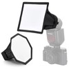 NEEWER Difusor de Flash Actualizado Speedlight Softbox Plegable 2 Pack,