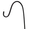 Lantern Holder Metal Black 135 cm High Shepherd's Stick Metal