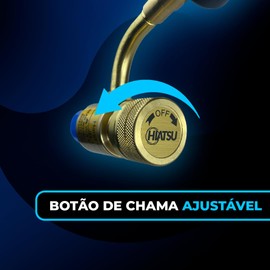 Portable Turbo Torch Kit - Durable Propane Torch with Adjustable Flame Control & Heavy-Duty Tips - Ideal Turbo Torch for HVAC & Refrigeration - Compatible with MAPP Gas