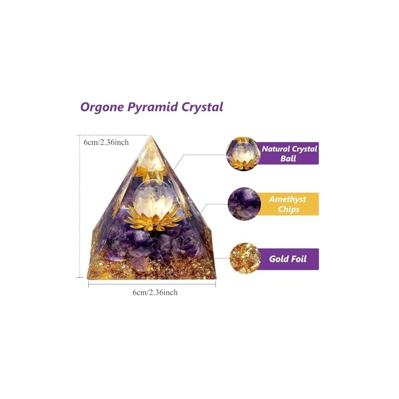 XIANNVXI XIANNVXI Amethyst Crystal Gemstone Tower Healing Crystal Gifts for