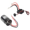 550 12T Brushed Motor with 60A Brushed ESC for ARRMA