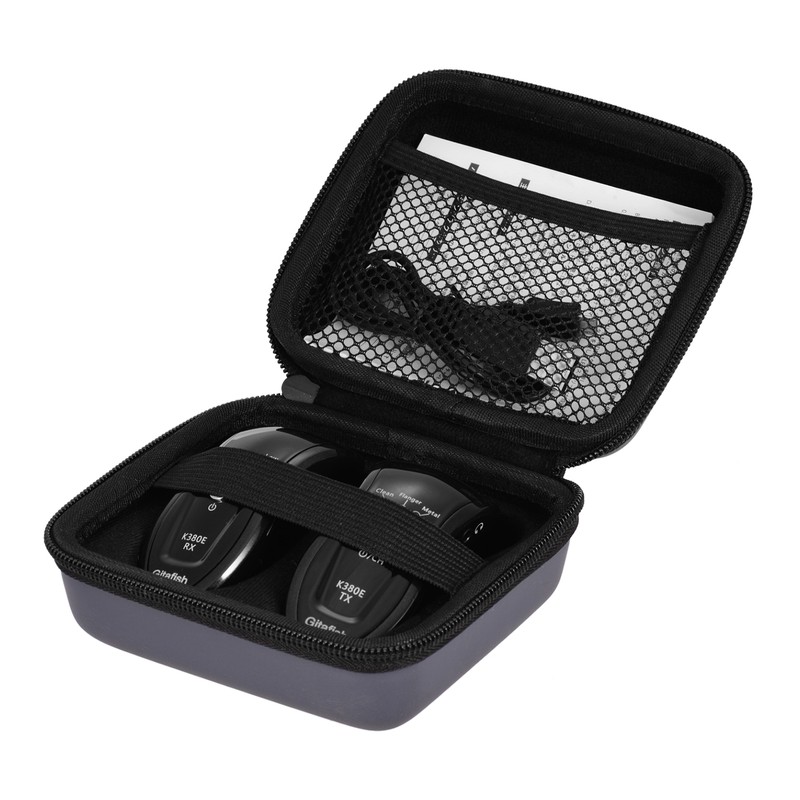 2.4G Wireless Guitar System Transmitter Receiver Built-in Rechargeable Battery 15-20m