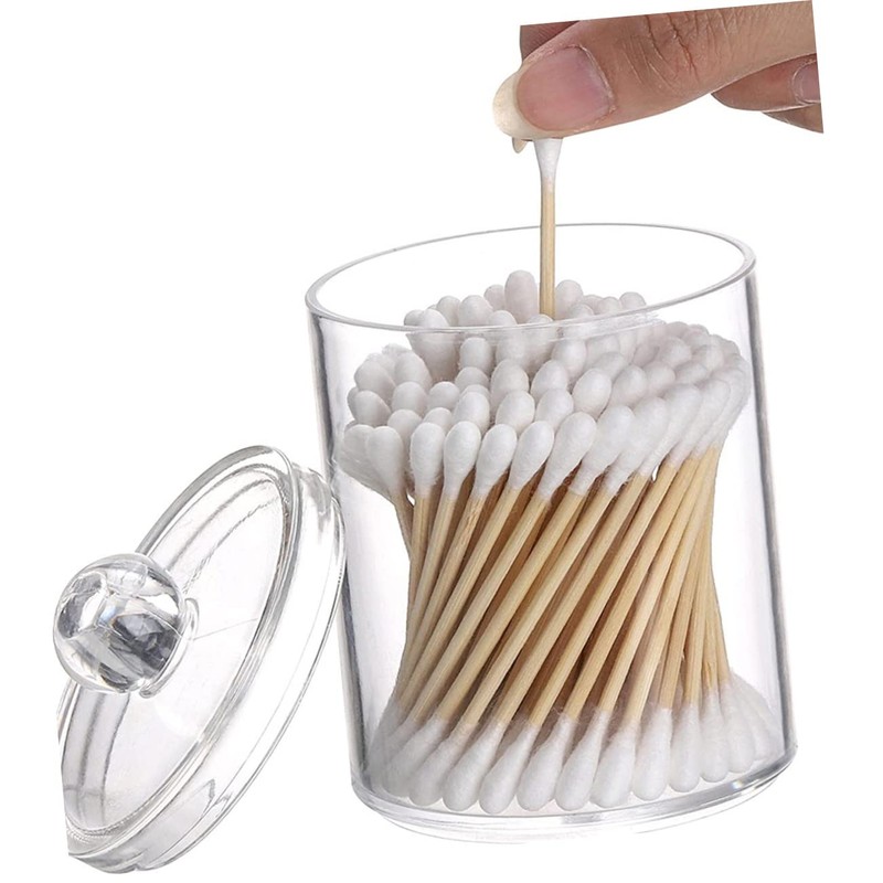 Ciieeo 4pcs Organized Storage Cotton Covered Boxes Stackable for Cosmetics