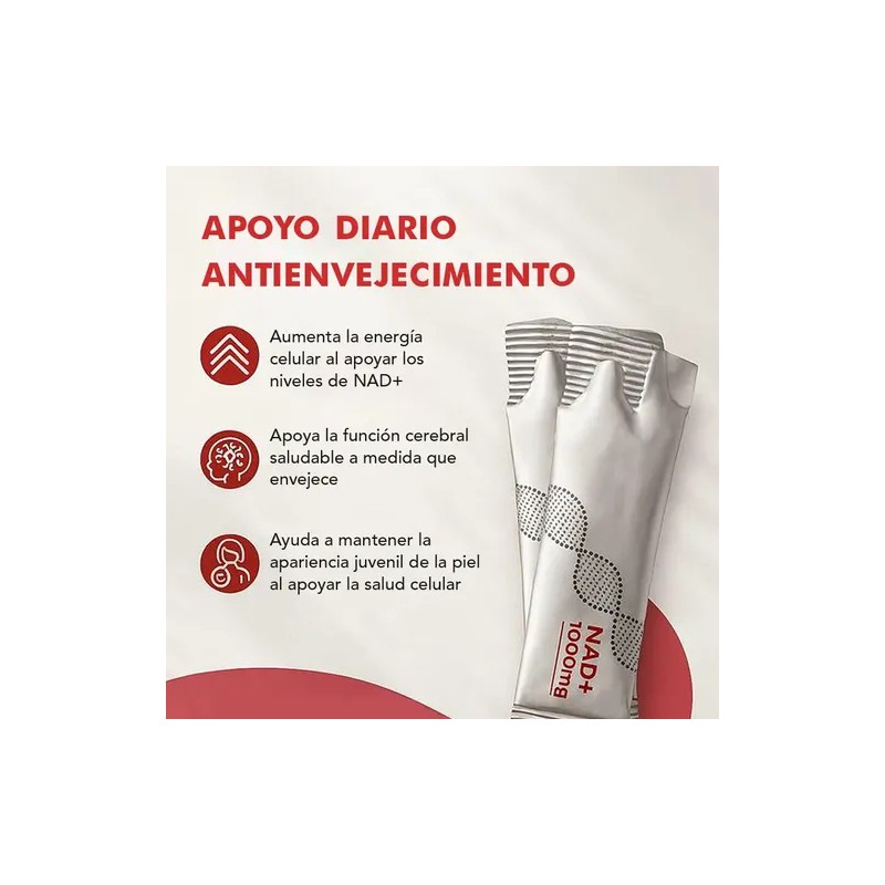 Nad 1000mg Nicotinamida Ribósido Pqq Resveratrol 30pcs