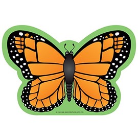 SHAPES ETC. Butterfly Large Notepad-Inspired Classroom/School Crafts Projects, Spring Decorations, and Kids Crafts Projects.