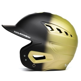 Boombah DEFCON Metallic Fade Batting Helmet NOSCAE Black/Metallic Vegas Gold - Size Senior 7" - 7 3/4"