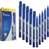 DOLLAR Fineliner Pens, BLUE, 0.3mm Ultra Fine Felt Tip, Pack