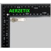 AERZETIX - C62941-set of 10 sliders no. 8 Non-lockable for