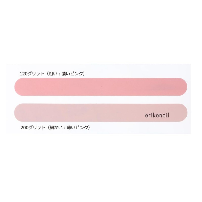 Erikonail Emery Board Nail File 120/200G x 5, Stick x