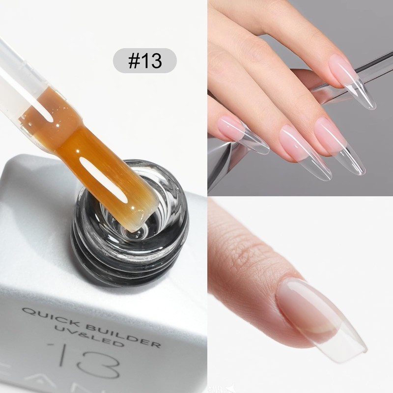 CANNI Quick Builder Gel for Nails â€“ 9ML Clear Soak-Off