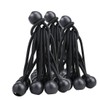 AOPRIE 30 Pack Bungee Balls, Black Ball Bungee Heavy Duty