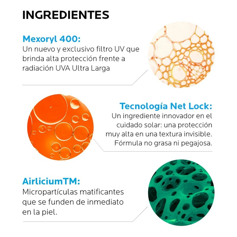 Protector Solar La Roche-Posay Anthelios UV Mune Color FPS 50,