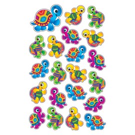 TREND ENTERPRISES, INC. Terrific Turtles superShapes Stickers-Large, 168 ct