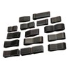 15Pcs Hollow Punch Cutter Hardened High Carbon Steel Rich Sizes