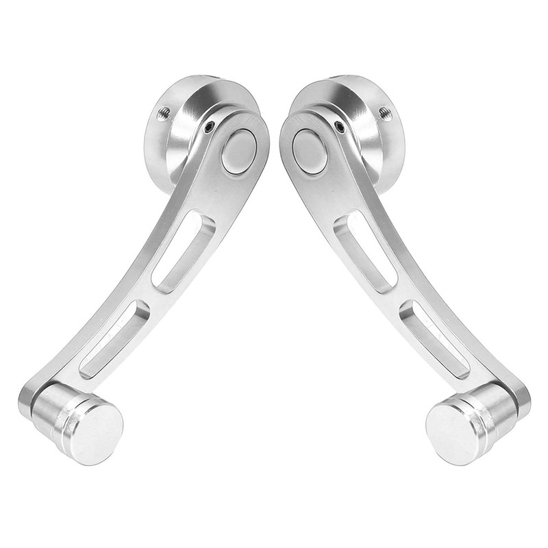 Akozon Window Crank Handle, 2pcs Auto Window Handle Riser, Alloy