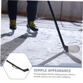 Totority Hockey Stick Carrier Bag Resistant Pouch for Ice Hockey Sticks Convenient Travel Bag with Zipper Design for Easy Carrying and Protection