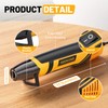 SEEKONE Mini Heat Gun, 350W 350℃ Handheld Hot Air Gun