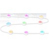 CINOTON 16.7FT Extension String Lights with 12 LED Light Only