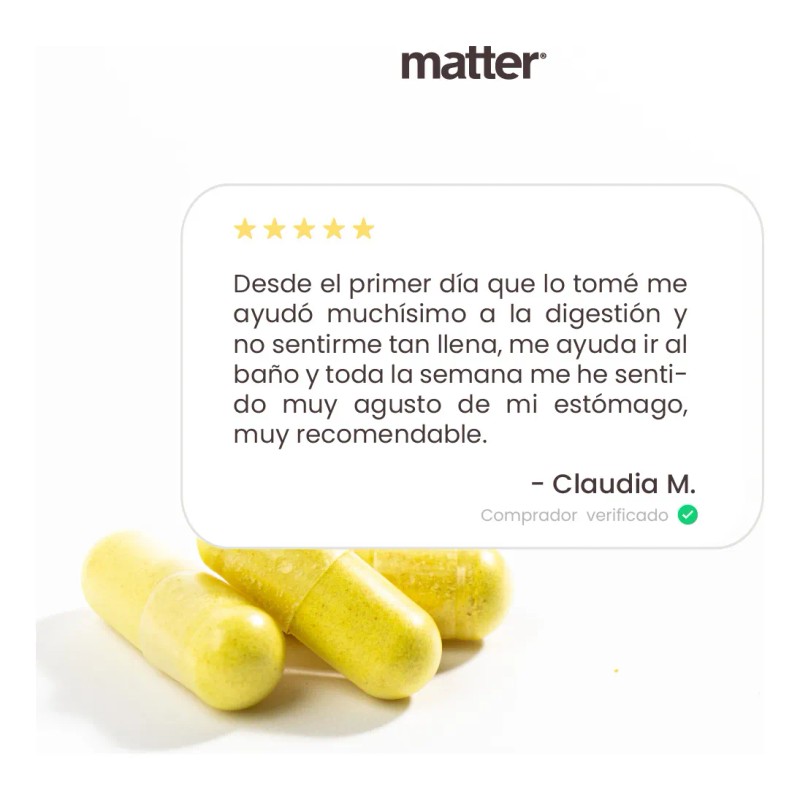 YOU MATTER - Multizyme, Enzimas Digestivas, 100 Cápsulas
