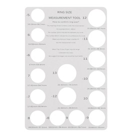 K KORKUAN Smart Ring Size Measuring Tool，Universal Compatibility for Ring Measurer, Compatible with O-ra Ring Gen3/O-ra Ring 4 Sizing Kit, Size 5-13