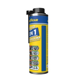 Goodyear Additivo detergente per Motori a Benzina 5 in 1 Professionale 300 ml | Detergente per iniettori, Turbo, catalizzatore, Sistema di combustione e aspirazione | Migliora Le Prestazioni