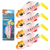 Set of 4 FUNKS Rock King White Leopard, Rockfish, Explosive