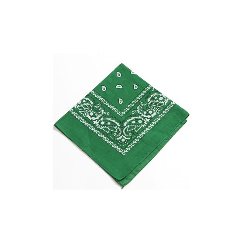 Fosys Bandana, 100% Cotton, Cashew Nut Pattern, 21.7 x 21.7