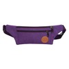 Nupouch Tahoe Slim Hip Pack, Fanny Pack, Travel Pack, Purple