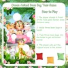 Safari Animals Toss Games Banner with Bean Bags, Jungle Animal